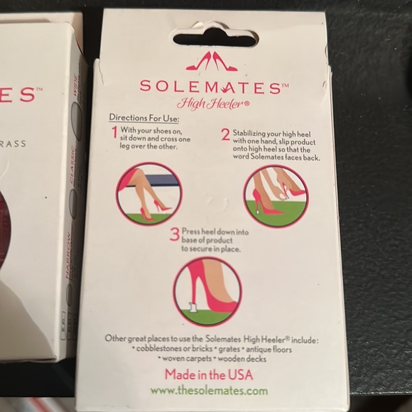 Bundle of 2 pairs of Solemates high heeler savers - Picture 2 of 2
